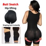 Fajas reductoras moldeadoras de cuerpo, vaina adelgazante, ropa moldeadora de vientre plano, Body con Control de barriga, corpiños posparto, fajas, corsé para mujer - Imagen 4