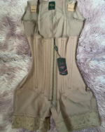 Fajas de alta compresión para mujer, mono sin mangas con pecho abierto, ropa moldeadora de cuerpo, entrenador de cintura, corsé moldeador, ropa interior de levantamiento de cadera - Imagen 3