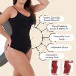 Body moldeador de espalda baja Sexy para mujer, entrenador de cintura, Tanga moldeadora de cuerpo, corsé moldeador, Tops, sujetador sin espalda - Imagen 3