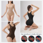 Faja Moldeadora de Cintura para Mujer con Control Abdominal Firme, Corsé Reductor con Cinturón de Ganchos para Moldear el Cuerpo - Imagen 6