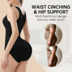 Faja Moldeadora de Cintura para Mujer con Control Abdominal Firme, Corsé Reductor con Cinturón de Ganchos para Moldear el Cuerpo - Imagen 3