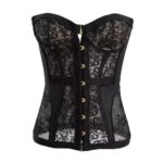 Corsés de encaje de verano para mujer, camisas, tops, bustiers, ropa de calle, corsés sexy con vendaje, blusas
