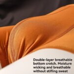 3 unids/pack 100% Boxers antibacterianos de algodón Hombre de doble capa transpirable higroscópico U bolsa ropa interior bragas de moda para Hombre - Imagen 5