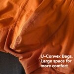3 unids/pack 100% Boxers antibacterianos de algodón Hombre de doble capa transpirable higroscópico U bolsa ropa interior bragas de moda para Hombre - Imagen 6