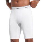4 unidades de calzoncillos tipo bóxer de algodón blanco para hombre, de pierna larga, ropa interior masculina, bragas de alta calidad, cómodos y con un ajuste perfecto. - Imagen 4
