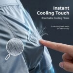 1/3 Pzas. Calzoncillos de Lujo para Hombre, Tipo Satén de Seda Helada, Suaves y Transpirables, con Malla en la Entrepierna, Bóxers de Alta Elasticidad, Novedad - Imagen 4