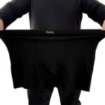 Boxers de talla grande para hombre, pantalones cortos de talla grande de 90-200kg, ropa interior cómoda, tela de algodón completa, alta calidad, 3XL-10XL - Imagen 3
