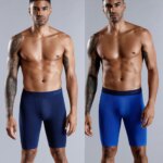 BONITOS - Bóxers Largos para Hombre, Ropa Interior Masculina Suave, Calzoncillos de Algodón Natural, Bóxers Sexys de Primera Marca, Calzoncillos Largos para Hombre - Imagen 2