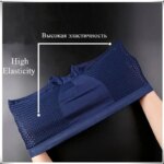4 unids/lote de bragas para hombre, calzoncillos de seda helada, pantalones cortos transpirables de verano para hombre, Boxers, ropa interior para hombre con agujero de bambú, talla grande 2XL-6XL - Imagen 4