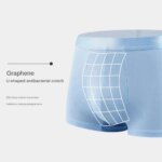 Paquete de 4 Calzoncillos Boxer para Hombre, Ropa Interior de Seda de Hielo, Calzoncillos Frescos y Transpirables, Lencería Sexy Delgada con Diseño en U Convexo, Venta al Por Mayor, Tallas L-6XL - Imagen 5
