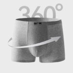 MiiOW, 3 Piezas de Bóxers de Algodón Suave para Hombre, Ropa Interior Masculina con Protección Antibacterial 10A, Calzoncillos Transpirables para Hombre - Imagen 6