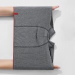 4 unids/lote Boxer para hombre, bragas sexis a rayas, ropa interior, bragas sexis, calzoncillos, pantalones cortos, ropa interior de moda, Boxers de lencería, calzoncillos - Imagen 3