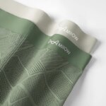 MiiOW - Paquete de 3 Calzoncillos Bóxer de Seda de Hielo para Hombre, Transpirables, con Entrepierna Antibacterial 10A - Imagen 3
