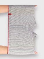 4 Uds Boxer Shorts ropa interior para hombre bragas sexis Boxers de algodón calzoncillos a rayas pantalones cortos masculinos lencería convexa en U de talla grande 2XL-6XL - Imagen 3