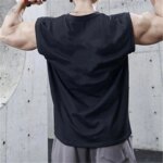 Nuevas camisetas sin mangas deportivas para culturismo, camisetas sin mangas para entrenamiento físico y gimnasios para hombre, camiseta interior holgada de verano para hombre, chaleco para correr para hombre - Imagen 2