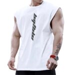 Nuevas camisetas sin mangas deportivas para culturismo, camisetas sin mangas para entrenamiento físico y gimnasios para hombre, camiseta interior holgada de verano para hombre, chaleco para correr para hombre - Imagen 3
