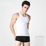 Gran oferta, 3 uds/100% algodón, camiseta sin mangas para hombre, chaleco muscular sólido, camisetas interiores con cuello redondo, ropa de gimnasia, camisetas Whorl - Imagen 5
