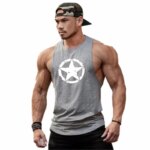 Nueva moda, camisa sin mangas de algodón puro, chaleco, camiseta deportiva para hombre, camiseta interior para hombre, chaleco deportivo para ejercicio de culturismo, Fitness Me