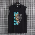 Chaleco de talla grande, camisetas sin mangas para hombre 9XL 10XL 12XL 100-170KG, camiseta sin mangas de verano, camisetas 100% de algodón de gran tamaño, ropa para hombre de talla grande - Imagen 6