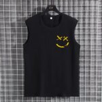 Chaleco de talla grande, camisetas sin mangas para hombre 9XL 10XL 12XL 100-170KG, camiseta sin mangas de verano, camisetas 100% de algodón de gran tamaño, ropa para hombre de talla grande - Imagen 4