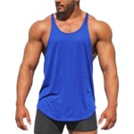 Camiseta de algodón 100% para hombre, chaleco sin mangas para entrenamiento de culturismo, gimnasio, Fitness - Imagen 2