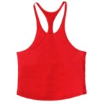 Camiseta de algodón 100% para hombre, chaleco sin mangas para entrenamiento de culturismo, gimnasio, Fitness - Imagen 6