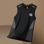 Camiseta Deportiva de Verano para Hombre, de Secado Rápido, Transpirable, sin Mangas, para Entrenamiento, con Hombros Anchos, que Absorbe el Sudor - Imagen 5