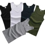 Ropa masculina de talla grande de verano, camisetas sin mangas 100% de algodón puro, camiseta de Fitness sin mangas, chaleco elástico de culturismo para hombres y mujeres