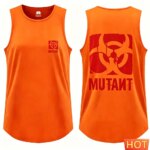 Camiseta sin mangas para gimnasio, camisetas y camisetas sin mangas de verano para hombre, versión holgada, deportiva, informal, chaleco deportivo de poliéster 3D. - Imagen 4