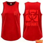 Camiseta sin mangas para gimnasio, camisetas y camisetas sin mangas de verano para hombre, versión holgada, deportiva, informal, chaleco deportivo de poliéster 3D. - Imagen 6