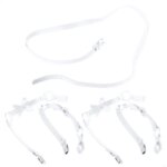 Mujeres PU Cuero Bownot Garter Belrume Cinturón arneses cintura con clip metal Y1ac - Imagen 6
