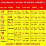 Nuevo blanco sexy liguero clips gótico Harajuku arnés medias ligas cinturón verano estilo baile en barra cuerpo jaula arnés - Imagen 2
