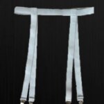 Nuevo blanco sexy liguero clips gótico Harajuku arnés medias ligas cinturón verano estilo baile en barra cuerpo jaula arnés