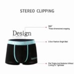 1/3 Uds XL-3XL bragas masculinas ropa interior de algodón para hombres Boxers Boxer transpirable calzoncillos estampados pantalones cortos cómodos ropa interior para hombres - Imagen 3