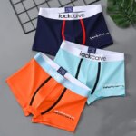 1/3 Uds XL-3XL bragas masculinas ropa interior de algodón para hombres Boxers Boxer transpirable calzoncillos estampados pantalones cortos cómodos ropa interior para hombres - Imagen 2
