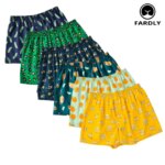 Pantalones Aro para hombre, Boxers con estampado clásico, bragas para hombre, pantalones de esquina plana, ropa interior cómoda, fresca y transpirable, 3 uds.