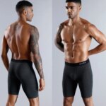 3 uds Boxers largos para hombre, lotes de ropa interior para hombre, calzoncillos de algodón para hombre, Boxershorts familiares, Boxer, pantalones cortos sexis para hombre Calecon - Imagen 3