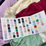 Tela de Crepé de Seda de Color Sólido de 19 Momme para Coser a Mano, Vestidos, Camisas, Pantalones, Pijamas, Antifaces, Forros, Ropa, Tela de Moda - Imagen 2