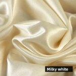 Tela de Satén Cristal de Alto Brillo, Sólida y Resistente, para Costura DIY, Vestidos de Novia, Camisas, Decoración de Escenarios, Ropa y Material de Moda - Imagen 3