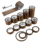 Cinta Eléctrica de PTFE de 0.13/0.18mm de Grosor, Ancho de 5~50mm, Cinta Adhesiva Resistente a Altas Temperaturas, Cintas Aislantes para Sellado al Vacío - Imagen 5