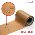 Cinta Eléctrica de PTFE de 0.13/0.18mm de Grosor, Ancho de 5~50mm, Cinta Adhesiva Resistente a Altas Temperaturas, Cintas Aislantes para Sellado al Vacío