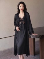 Camisón con encaje y almohadillas - Imagen 4
