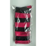 1 par de medias a rayas de colores calcetines por encima de la rodilla moda mujer mantener caliente Soks Sexy Slim Long Soks negro blanco rayas medias - Imagen 6