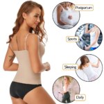 Ropa moldeadora de Control de barriga para mujer, camisola moldeadora de cuerpo suave, camisetas sin mangas de talla grande, ropa interior adelgazante, moldeador de compresión Sexy - Imagen 3