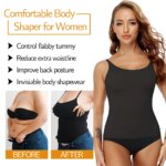 Ropa moldeadora de Control de barriga para mujer, camisola moldeadora de cuerpo suave, camisetas sin mangas de talla grande, ropa interior adelgazante, moldeador de compresión Sexy - Imagen 4