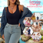 Ropa moldeadora sin mangas para mujer, camisetas sin mangas, S-3XL, Fajas con tirantes anchos, Control de barriga, moldeador de cuerpo, ropa interior Sexy con cuello en V, camisas de compresión - Imagen 5