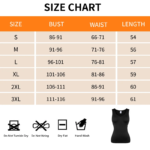 Ropa moldeadora sin mangas para mujer, camisetas sin mangas, S-3XL, Fajas con tirantes anchos, Control de barriga, moldeador de cuerpo, ropa interior Sexy con cuello en V, camisas de compresión - Imagen 6