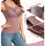 Sujetador para mujer con encaje y sin mangas - Imagen 5
