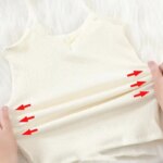 Camisola de Forro Polar Súper Elástica para Mujer, Cuello en V, Térmica, Sin Mangas, para Uso Diario, Top Interior de Cuello Bajo para Combinar en Capas - Imagen 6