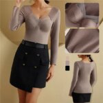 Nueva ropa interior térmica para mujer, chaleco de talla grande, lencería térmica, ropa de invierno, Tops cortos cálidos, camiseta sin mangas para mujer, camiseta interior íntima - Imagen 2